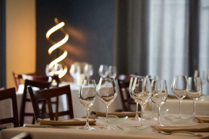 salle de restaurant La Gentilhommière