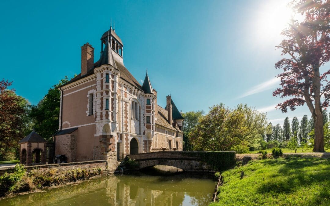 Un château posé sur l’eau