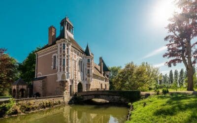 Un château posé sur l’eau