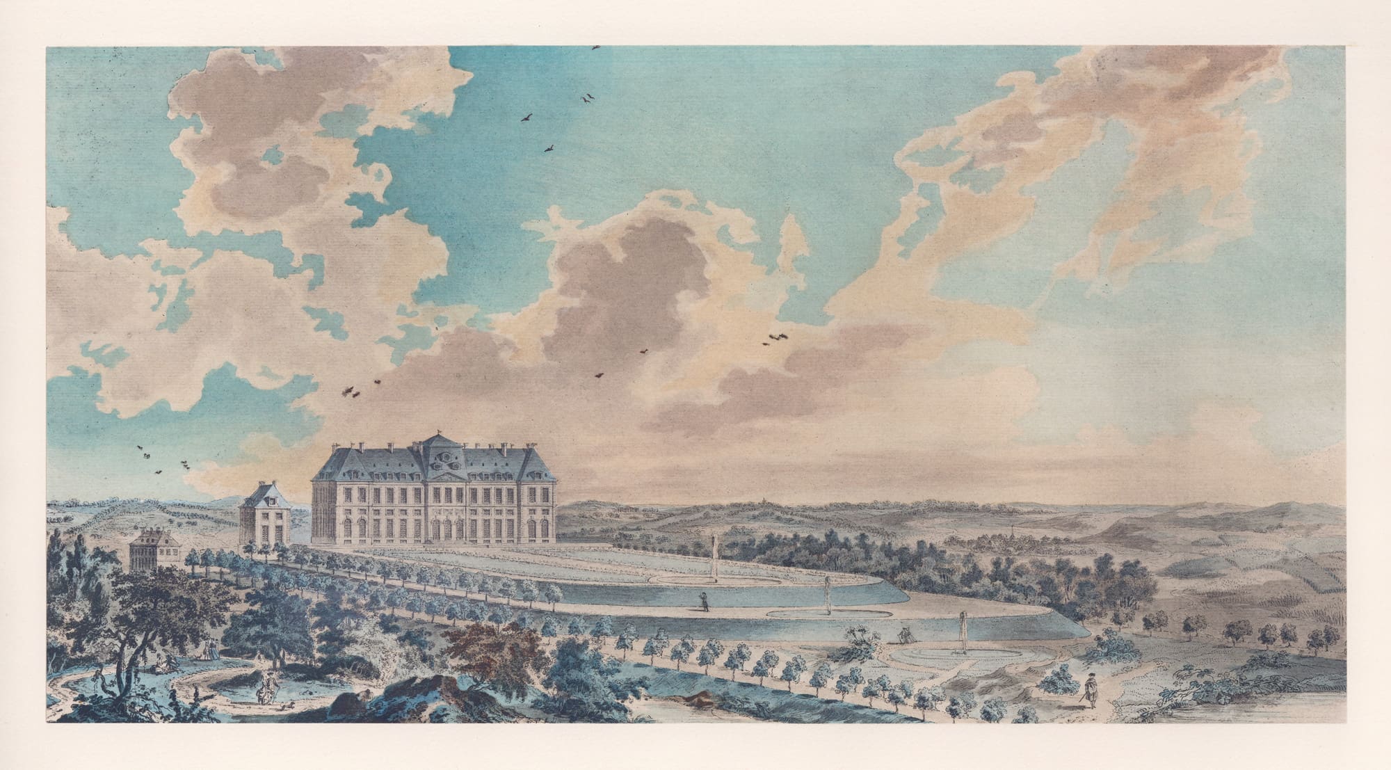 Vue-du-château-de-Brienne_Jean-Philippe-Lemoine-de-Couzon_1770 Vue du château de Brienne